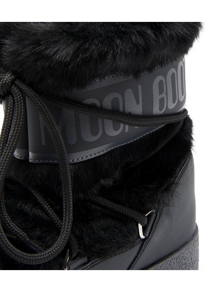 Moon Boot Kadın Kar Botu 24501300-001 Moon Boot Ltrack Faux Fur Black