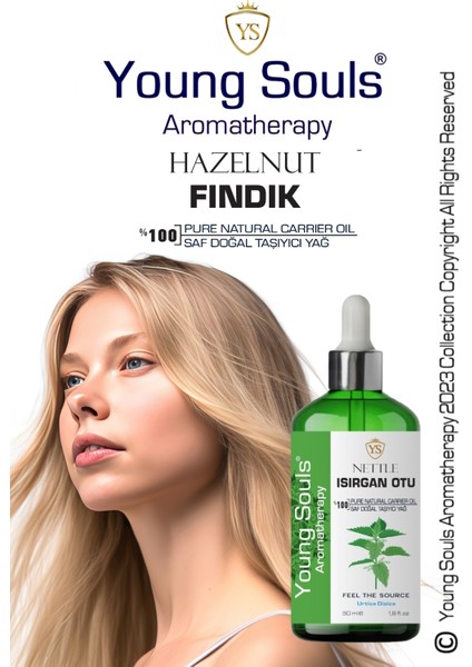 Aromatherapy Nettle Carrier Oil Isırgan Otu Bitkisel Taşıyıcı Yağ 50 ml