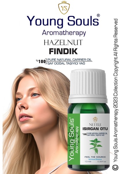 Aromatherapy Nettle Carrier Oil Isırgan Otu Bitkisel Taşıyıcı Yağ 10 ml