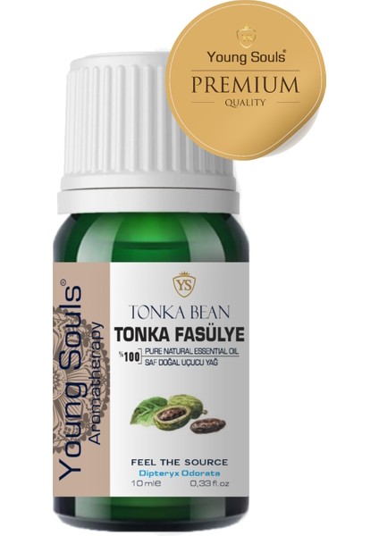 Aromatherapy Tonka Bean Essential Oil Tonka Fasülye Uçucu Yağ 10 ml