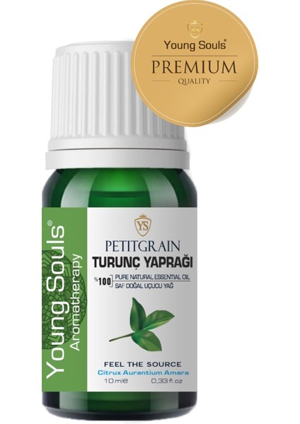 Aromatherapy Petitgrain Essential Oil Turunç Yaprağı Uçucu Yağ 10 ml