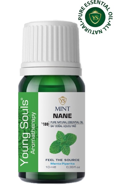 Aromatherapy Mint Essential Oil Nane Uçucu Yağ 10 ml