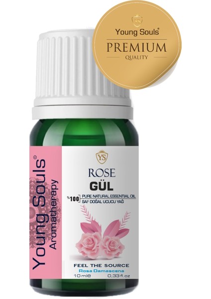 Aromatherapy Rose Essential Oil Gül Uçucu Yağ 10 ml