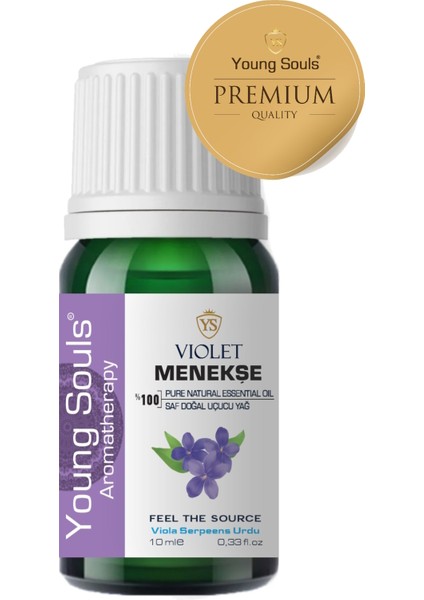 Aromatherapy Violet Essential Oil Menekşe Uçucu Yağ 10 ml