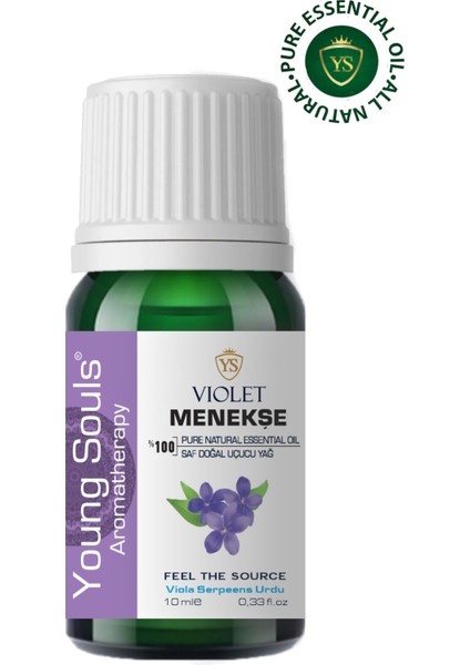 Aromatherapy Violet Essential Oil Menekşe Uçucu Yağ 10 ml