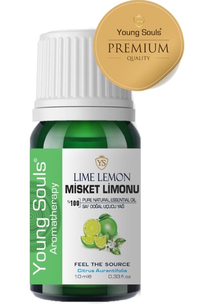 Aromatherapy Lime Lemon Essential Oil Lime Limon Uçucu Yağ 10 ml