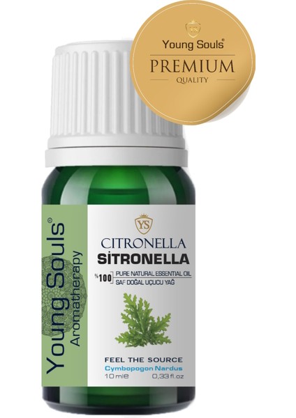 Aromatherapy Citronella Essential Oil Sitronella Uçucu Yağ 10 ml