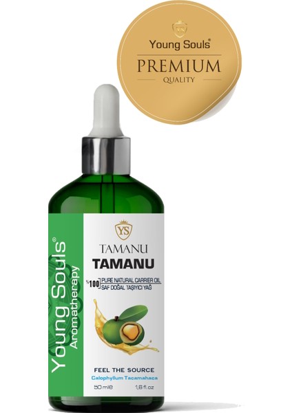 Aromatherapy Tamanu Carrier Oil Tamanu Bitkisel Taşıyıcı Yağ 50 ml