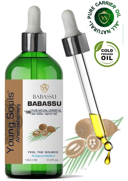 Aromatherapy Babassu Carrier Oil Babassu Bitkisel Taşıyıcı Yağ 100 ml