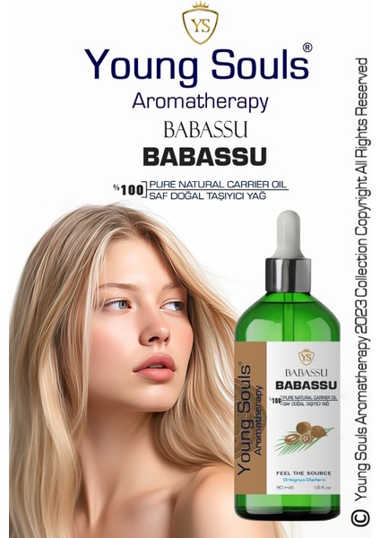 Aromatherapy Babassu Carrier Oil Babassu Bitkisel Taşıyıcı Yağ 100 ml