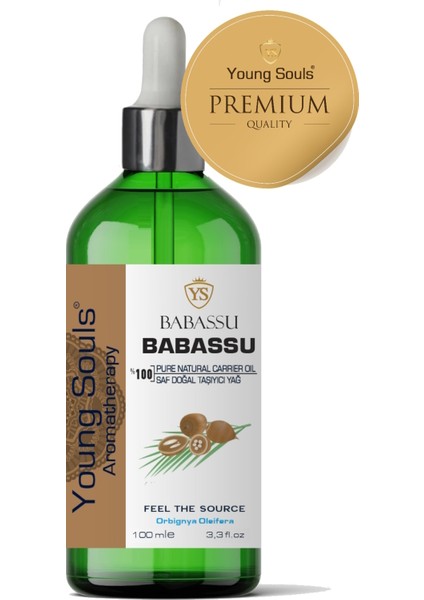 Aromatherapy Babassu Carrier Oil Babassu Bitkisel Taşıyıcı Yağ 100 ml