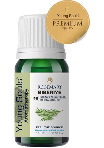 Aromatherapy Rosemary Essential Oil Biberiye Uçucu Yağ 10 ml