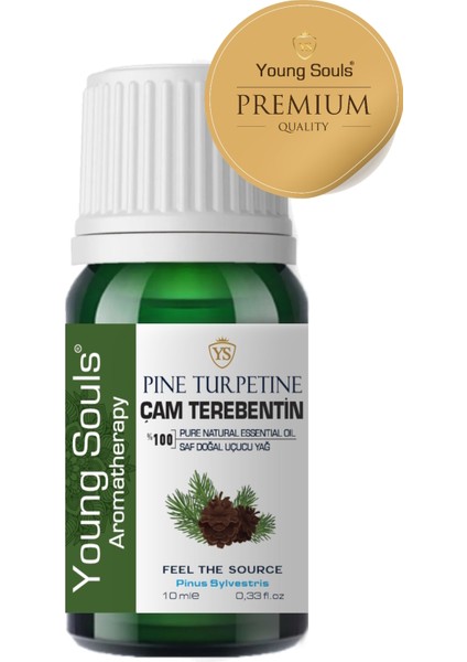 Aromatherapy Pine Turpetine Essential Oil Çam Terebentin Uçucu Yağ 10 ml