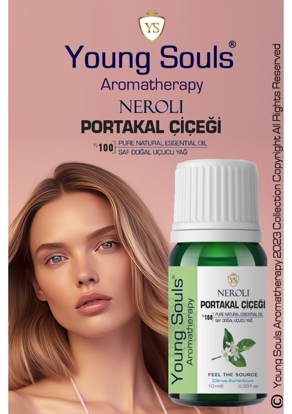 Aromatherapy Neroli Essential Oil Portakal Çiçeği Uçucu Yağ 10 ml