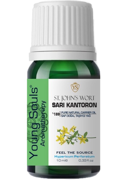 Aromatherapy St. john Wort Carrier Oil ( Maceration ) Sarı Kantaron Taşıyıcı Yağ ( Maserasyon ) 100 ml