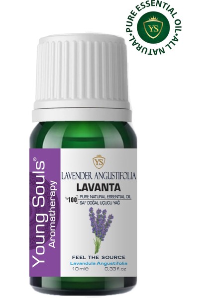 Aromatherapy Lavender Angustifolia France Essential Oil Lavanta Angustifolia Fransa Uçucu Yağ 10 ml