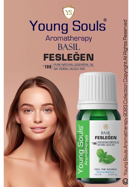 Aromatherapy Basil Essential Oil Fesleğen Uçucu Yağ 10 ml fiyatları