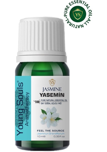 Aromatherapy Jasmine Essential Oil Yasemin Uçucu Yağ 10 ml