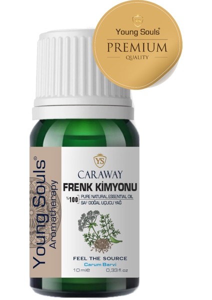 Aromatherapy Caraway Essential Oil Frenk Kimyonu Uçucu Yağ 10 ml