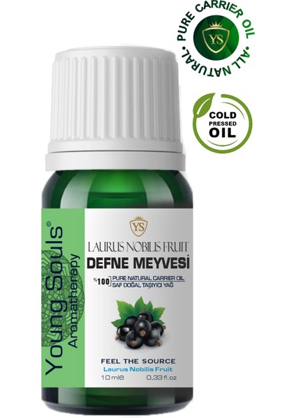 Aromatherapy Laruel Berry Carrier Oil Defne Meyvesi Bitkisel Taşıyıcı Yağ 10 ml indirimleri