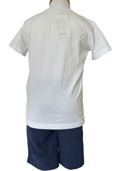 Scotch Boyce Erkek Çocuk İkili Takım Beyaz T-Shirt Lacivert Şort fırsatları