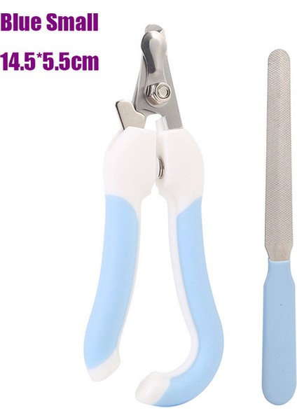 Mavi 14.5x5.5 cm Profesyonel Evcil Hayvan Tırnak Makası Çelik Köpek Kedi Tırnak Giyotin Emek Tasarrufu Sağlayan Tırnak Makası Kullanışlı Köpek Bakım Malzemeleri (Yurt Dışından)