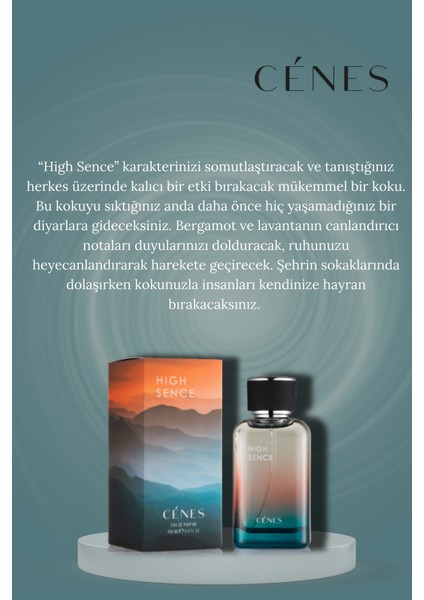 High Sense Erkek Edp 100ML-PARFÜM