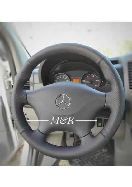 Mercedes Sprinter Orijinal Kaplama Deri Direksiyon Kılıfı