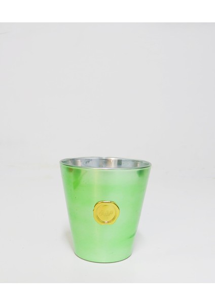 Özel Kutulu Parlak Açık Yeşil Cam Apple&cinnamon Kokulu Vegan Mum fiyatları