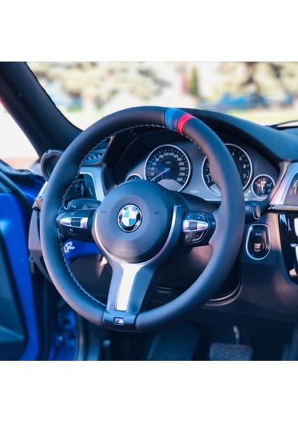 Bmw F30 M Yüzük M Dikiş Deri Direksiyon Kılıfı