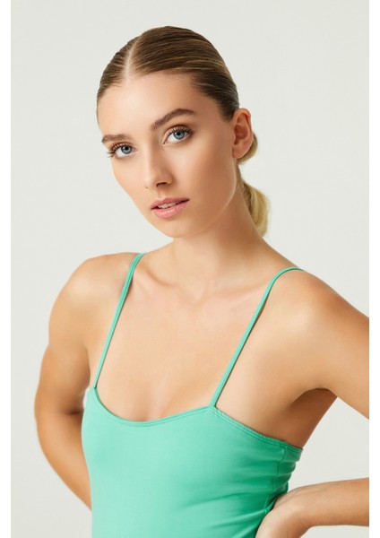 x Melodi Yeşil Tenis Elbisesi Spor Elbise Tennis Dress