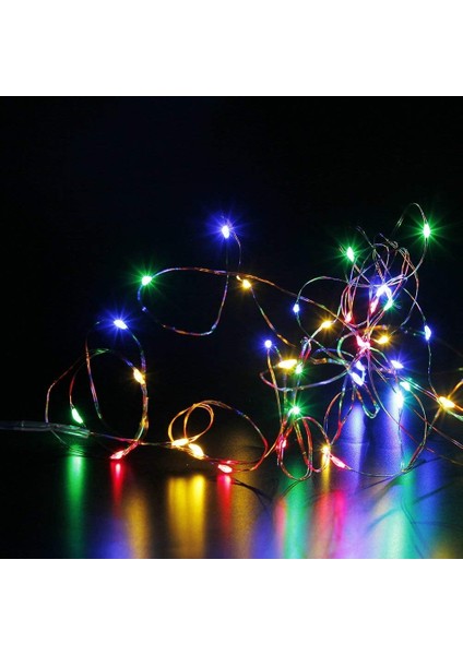 LED Peri Işıkları Pille Çalışan Dize Işıklar [20 Paket], 3,3 Ft 20 Mini LED Işıklar Pille Çalışan Renkli Peri Işıkları | Su Geçirmez Kapalı Gümüş Tel Işıklar Ateş Böceği (Yurt Dışından) fiyatları
