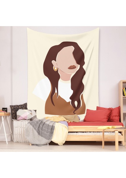 Bohem Goblen Estetik Sanat Ev Arka Plan Kumaş Süsleme Hediye Mandala Goblen Oturma Odası Yatak Odası Süsleme (Zjlc-08, 29 x 38 Inç) (Yurt Dışından) modelleri