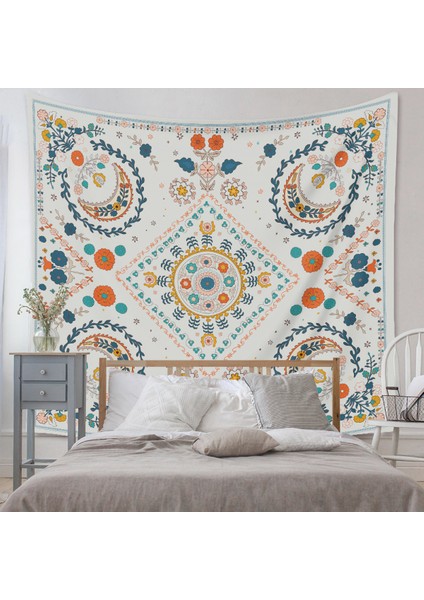 Sanat Ev Dekor Hediyeler Mandala Bohem Goblen Yatak Odası Dekorasyonu Için UYGUN（929-1，71 x 91 Inç） (Yurt Dışından)