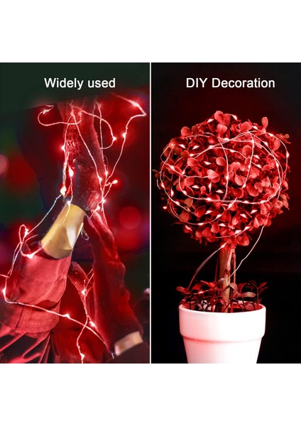6 Paket Peri Işıkları Pille Çalışan Ateşböceği Işıkları LED Yıldızlı Dize Işıklar 3.3ft 10 Led, Su Geçirmez Gümüş Tel, Dıy Düğün Merkezinde Çalışmak, Parti, Noel Masa Dek (Yurt Dışından) fırsatları
