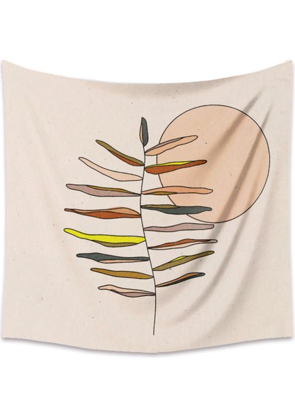 Goblen Estetik Sanat Ev Arka Plan Kumaş Dekor Hediye Mandala Bohemia Goblen Oturma Odası Yatak Odası Dekoru Için Uygun (49,71 x 91 Inç) (Yurt Dışından)