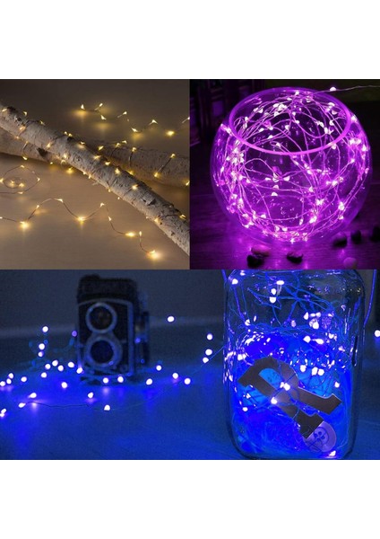 12 Paket Peri Işıkları Pille Çalışan (Dahil), 6.5ft 20 LED Mini Dize Işıklar, Dıy Düğün Noel Partisi Mason Kavanozları Dekor Için Su Geçirmez Gümüş Tel Ateşböceği Yıldızl (Yurt Dışından)