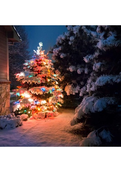 33 Ft 100 LED Pille Çalışan Dize Işıklar Açık / Kapalı Yatak Odası, Bahçe, Noel Ağacı Için Uzaktan Kumandalı Renkli Küre Peri Işıkları [8 Mod, Zamanlayıcı] (Çok Renkli) (Yurt Dışından)