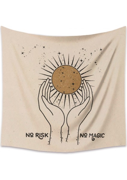 Sanat Ev Arka Plan Bez Dekor Hediye Mandala Boho Goblen Yatak Odası Dekoru Için Uygun (53 ,39 x 59 Inç) (Yurt Dışından)