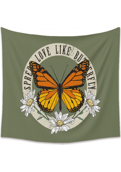 Basit Güneş Ay Kelebek Koleksiyonu Goblen Estetik Sanat Ev Arka Plan Kumaş Dekor Hediye Boho Goblen Oturma Odası Yatak Odası Dekoru Için (Yurt Dışından)