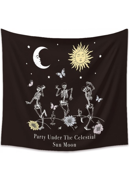 Basit Güneş Ay Kelebek Koleksiyonu Goblen Estetik Sanat Ev Arka Plan Kumaş Dekor Hediye Boho Goblen Oturma Odası Yatak Odası Dekoru Için (Yurt Dışından) modelleri