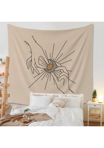 Goblen Estetik Sanat Ev Arka Plan Kumaş Dekor Hediye Mandala Bohemya Goblen Oturma Odası Yatak Odası Dekor Için Uygun (5,51 x 59 Inç) (Yurt Dışından) fiyatları