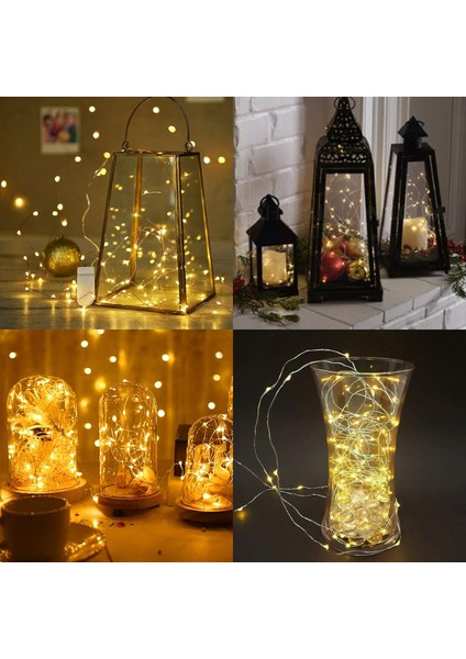 24 Paket Peri Işıkları Pille Çalışan (Dahil), 6.5ft 20 LED Mini Dize Işıklar, Dıy Düğün Noel Partisi Mason Kavanozları Dekor Için Su Geçirmez Gümüş Tel Ateşböceği Yıldızl (Yurt Dışından) fırsatları