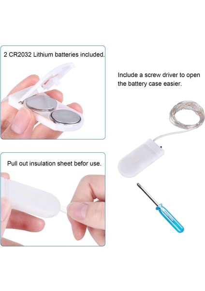 6 Paket Peri Işıkları Pille Çalışan Ateşböceği Işıkları LED Yıldızlı Dize Işıklar 3.3ft 10 Led, Su Geçirmez Gümüş Tel, Dıy Düğün Merkezinde Çalışmak, Parti, Noel Masa Dek (Yurt Dışından) fiyatları