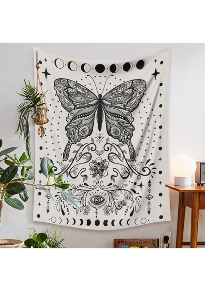 Sanat Ev Dekor Hediyeler Mandala Bohem Goblen Yatak Odası Dekorasyonu Için UYGUN（925-1，51 x 59 Inç） (Yurt Dışından)