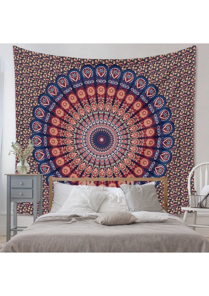 Sanat Ev Dekor Hediyeler Mandala Bohem Goblen Yatak Odası Dekorasyonu Için UYGUN（805-1，71 x 91 Inç） (Yurt Dışından)