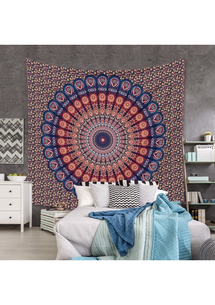 Sanat Ev Dekor Hediyeler Mandala Bohem Goblen Yatak Odası Dekorasyonu Için UYGUN（805-1，71 x 91 Inç） (Yurt Dışından)