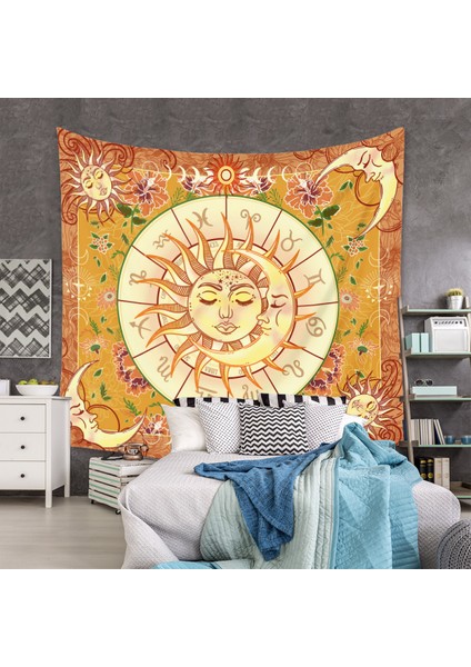 Sanat Ev Dekor Hediyeler Mandala Bohem Goblen Yatak Odası Dekorasyonu Için UYGUN（1019-10，51 x 59 Inç） (Yurt Dışından) fırsatları