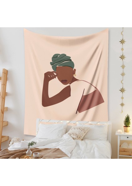 Bohem Goblen Estetik Sanat Ev Arka Plan Kumaş Süsleme Hediye Mandala Goblen Oturma Odası Yatak Odası Süsleme (Zjlc-09, 39 x 59 Inç) (Yurt Dışından)