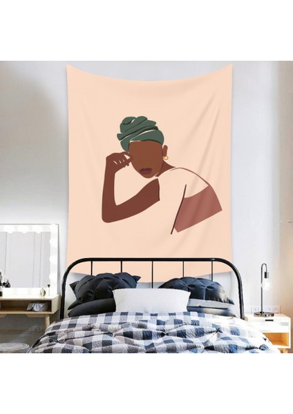 Bohem Goblen Estetik Sanat Ev Arka Plan Kumaş Süsleme Hediye Mandala Goblen Oturma Odası Yatak Odası Süsleme (Zjlc-09, 39 x 59 Inç) (Yurt Dışından)